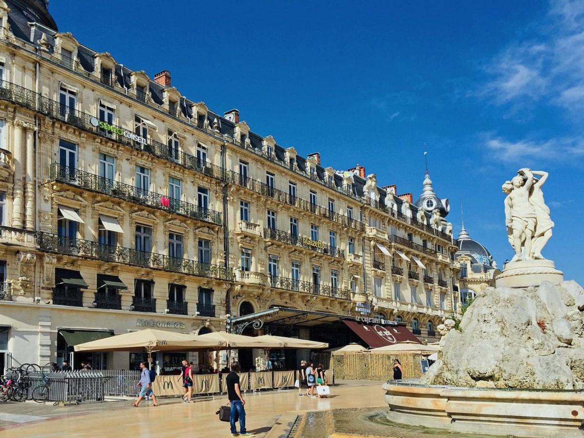 Le Bleu Celeste - Montpellier - Jacuzzi Privatif Et Piscine Commune Exterior foto